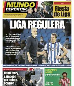 Cover of Mundo Deportivo (Gipuzkoa)