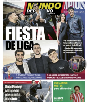 Cover of Mundo Deportivo