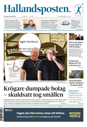 Cover of Hallandsposten