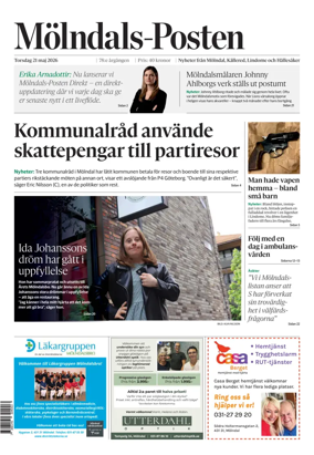 Cover of Molndals-Posten