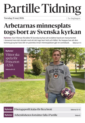 Cover of Partille Tidning