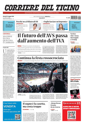 Cover of Corriere del Ticino