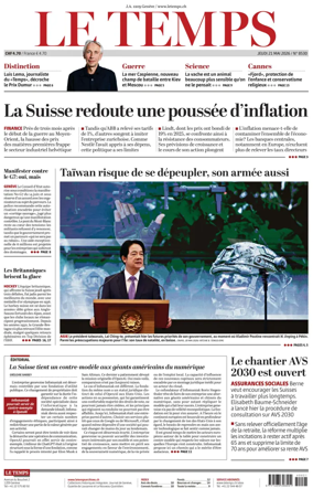 Cover of Le Temps