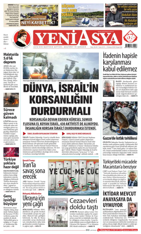 Cover of Yeni Asya