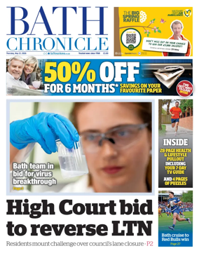 Cover of Bath Chronicle