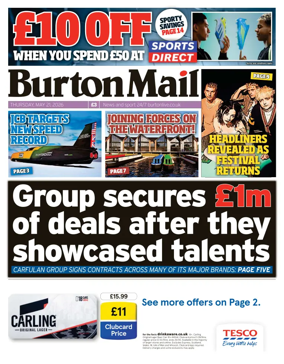 Cover of Burton Mail