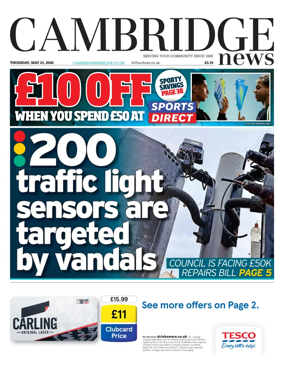 Cover of Cambridge News