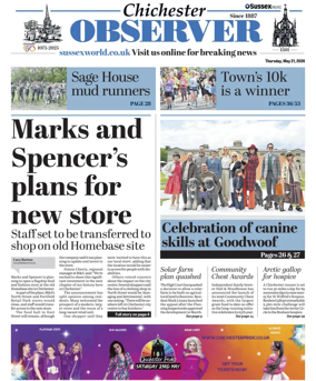 Cover of Chichester Observer