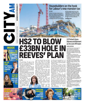 Cover of City AM