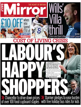 Cover of Daily Mirror