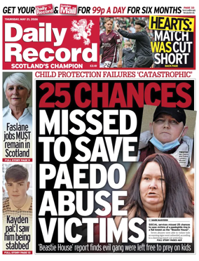 Cover of Daily Record