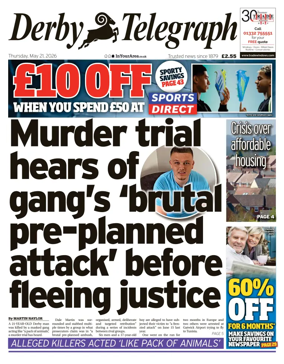 Cover of Derby Telegraph