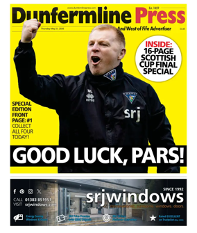 Cover of Dunfermline Press