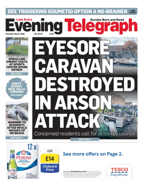 Cover of Evening Telegraph (First Edition)