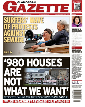 Cover of Glamorgan Gazette