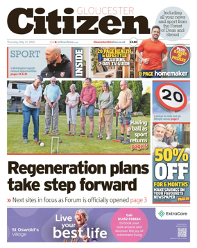 Cover of Gloucester Citizen