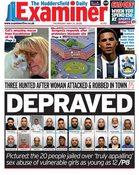 Cover of Huddersfield Daily Examiner