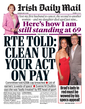 Cover of Irish Daily Mail