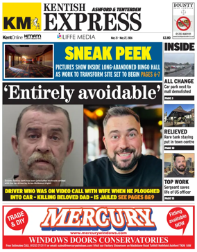 Cover of Kentish Express Ashford & District