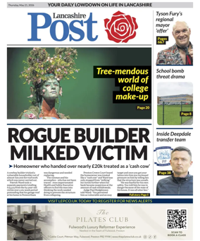 Cover of Lancashire Evening Post