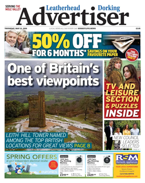Cover of Leatherhead & Dorking Advertiser