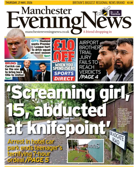 Cover of Manchester Evening News
