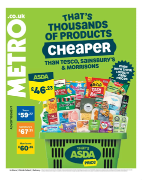 Cover of Metro (UK)