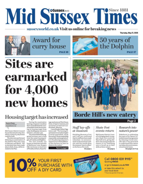 Cover of Mid Sussex Times