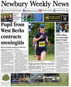 Cover of Newbury Weekly News