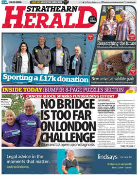 Cover of Strathearn Herald