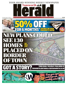 Cover of Tamworth Herald