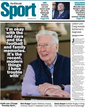 Cover of Herald Sport