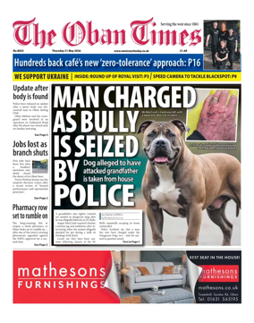 Cover of The Oban Times