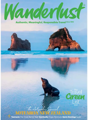 Cover of Wanderlust Travel Magazine (UK)