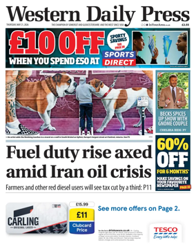 Cover of Western Daily Press