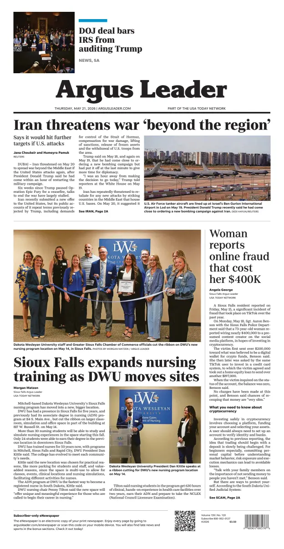Cover of Argus Leader