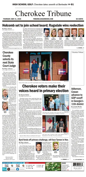 Cover of Cherokee Tribune