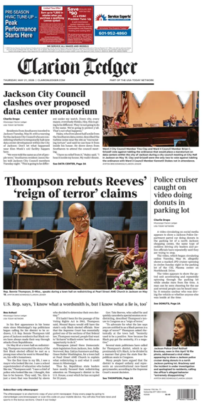 Cover of Clarion Ledger