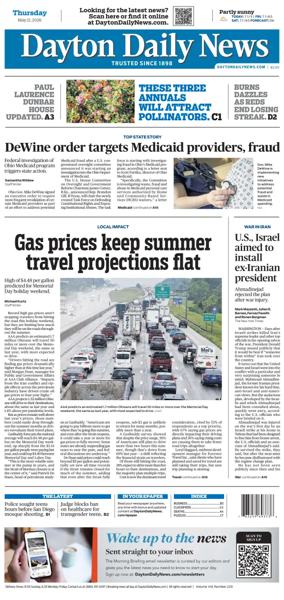 Cover of Dayton Daily News