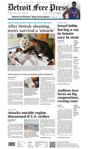Cover of Detroit Free Press