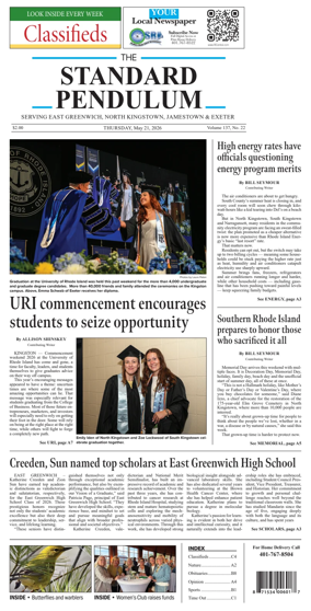 Cover of East Greenwich Pendulum