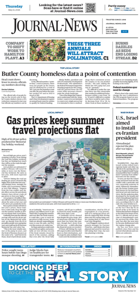 Cover of Hamilton Journal News