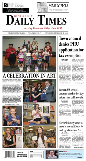 Cover of Kent County Daily Times