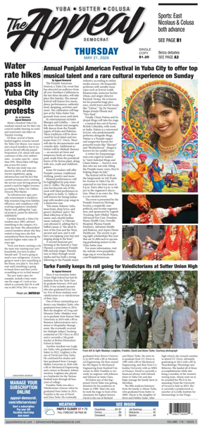 Cover of Marysville Appeal-Democrat