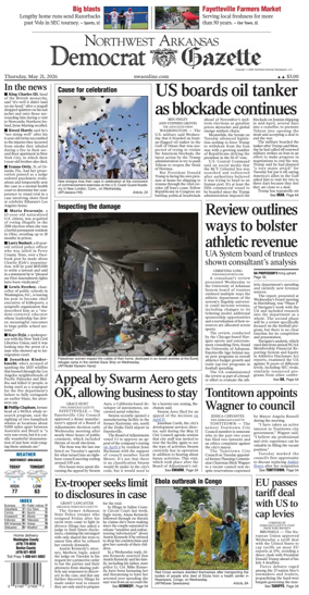 Cover of Northwest Arkansas Democrat-Gazette