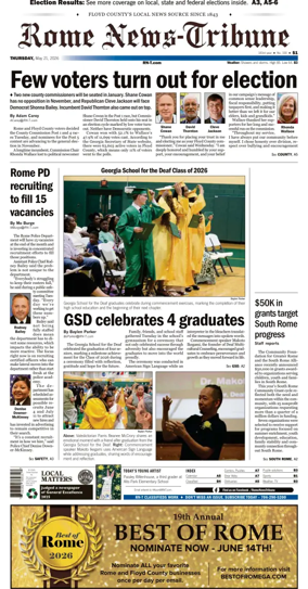 Cover of Rome News-Tribune