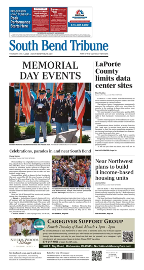 Cover of South Bend Tribune