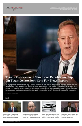 Cover of Tampa Free Press