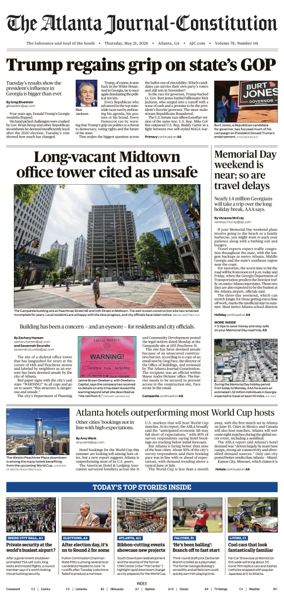 Cover of The Atlanta Journal-Constitution