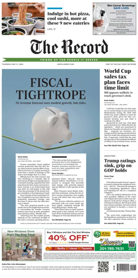 Cover of The Bergen Record